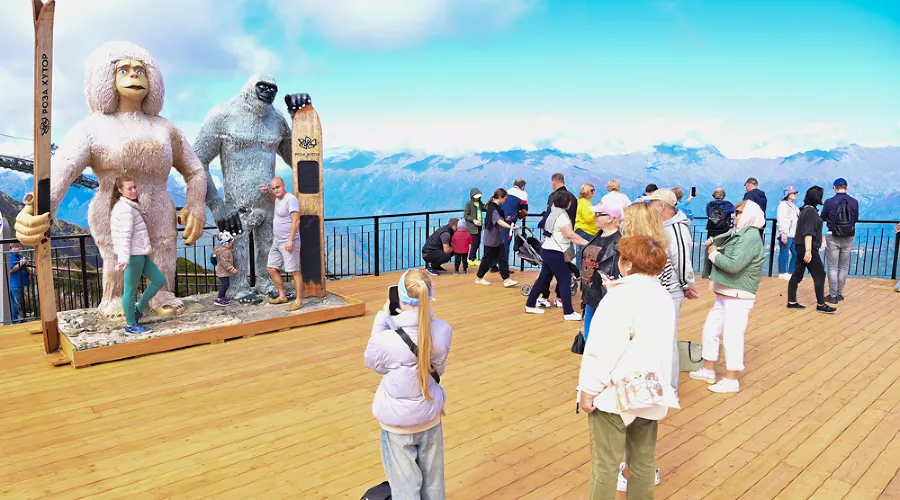 «Роза Пик» &copy;&nbsp;Фото пресс-службы курорта &laquo;Роза Хутор&raquo;