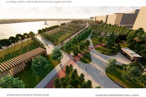  &copy;&nbsp;Скриншот презентации концепции развития набережной, пресс-служба администрации Краснодара