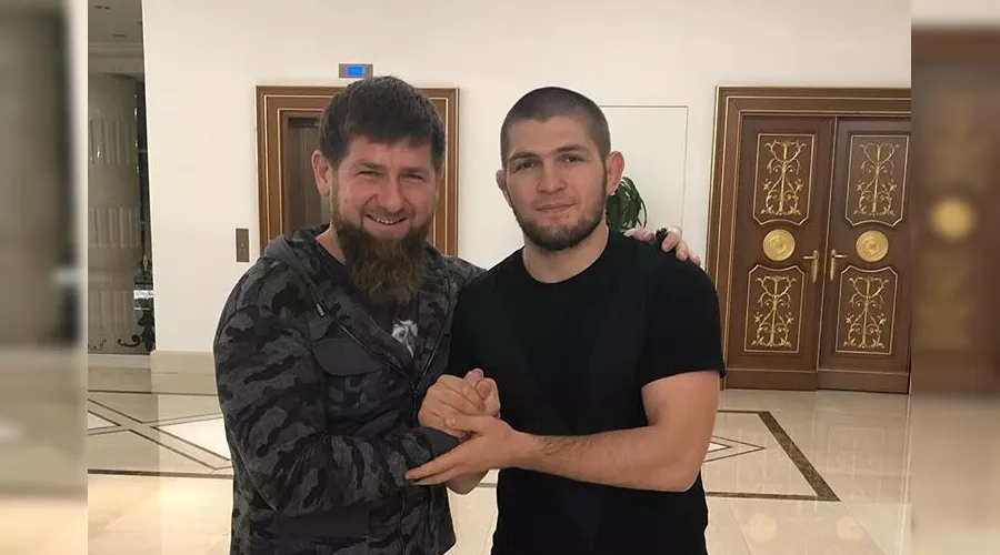 Рамзан Кадыров и Хабиб Нурмагомедов &copy;&nbsp;Фото со страницы instagram.com/khabib_nurmagomedov