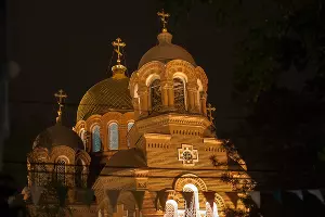 Пасха в Свято-Екатерининском кафедральном соборе (Краснодар) &copy;&nbsp;Михаил Ступин, ЮГА.ру