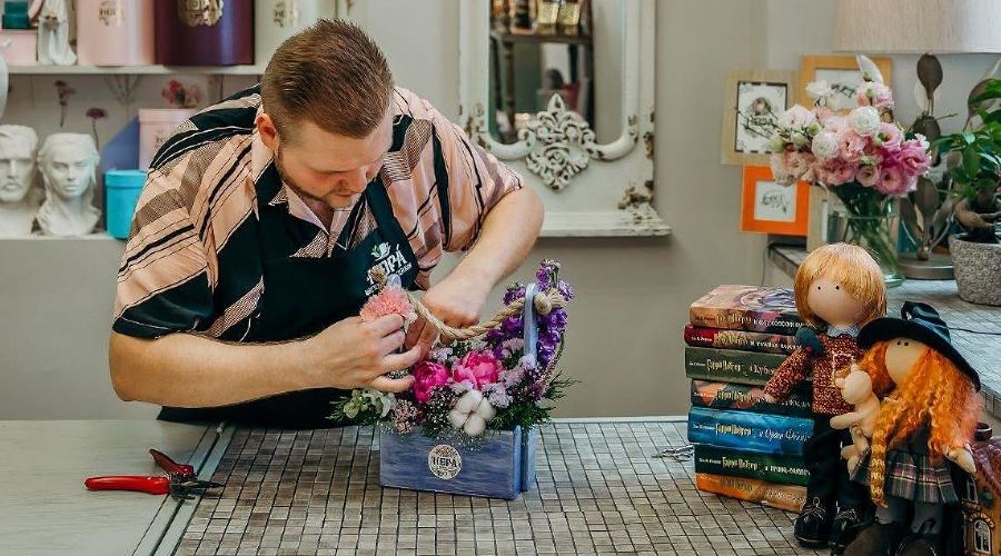 Флорист Алексей Малахов © Фото из личного архива Алексея Малахова