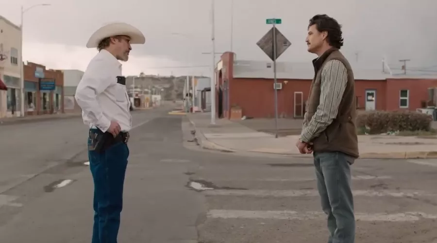 Кадр из трейлера фильма «Эддингтон»  &copy;&nbsp;Скриншот видео с Rutube-канала &laquo;КиноФлешка&raquo;