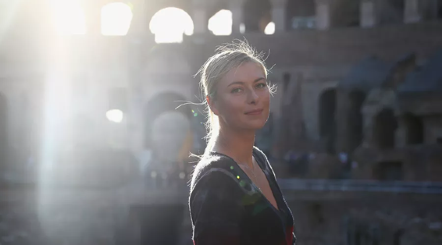 Мария Шарапова &copy;&nbsp;Фото с сайта mariasharapova.com