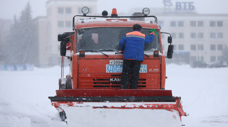Снегопад в Ставрополе © Эдуард Корниенко, ЮГА.ру