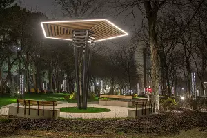 Парк Фрунзе в Новороссийске &copy;&nbsp;фото Sega Black-Sea https://vk.com/segablacksea