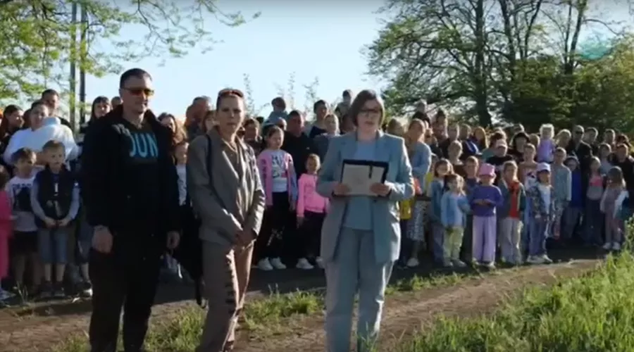  &copy;&nbsp;Скриншот из видеообращения жителей Ейска