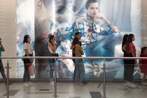 Первый день работы краснодарских ТРЦ после карантина &copy;&nbsp;Фото Дмитрия Леснова, Юга.ру