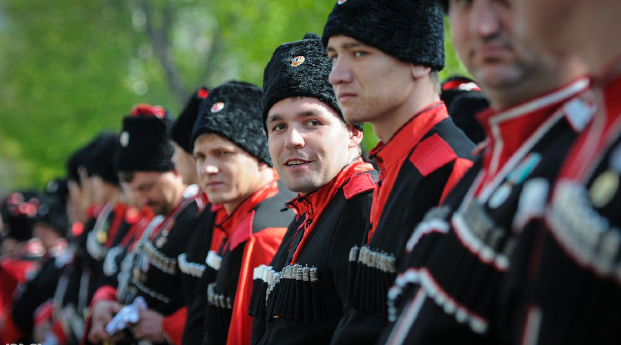 Казачий молебен в Краснодаре © Елена Синеок, ЮГА.ру