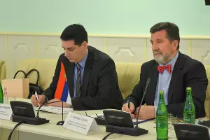 Богдан Новакович и Славенко Терзич &copy;&nbsp;Фото пресс-службы правительства Адыгеи