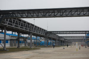 Торжественное открытие газопровода «Турецкий поток» на компрессорной станции «Русская» © Фото Елены Синеок, Юга.ру