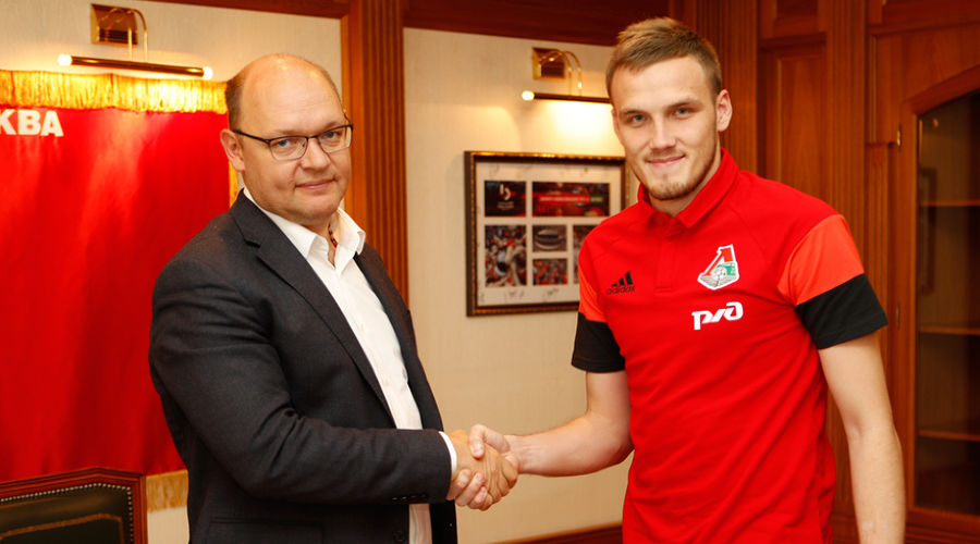 Никита Медведев &copy;&nbsp;Фото с официального сайта ФК &laquo;Локомотив&raquo;, fclm.ru