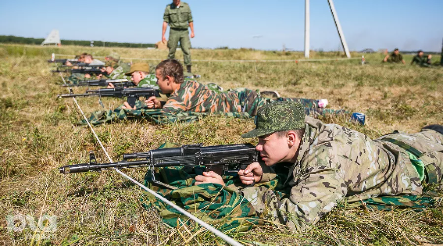 Военно-полевые сборы казаков под Краснодаром &copy;&nbsp;Михаил Чекалов, ЮГА.ру