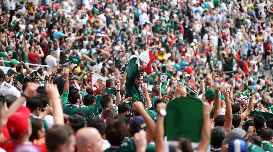 Фанаты сборной Мексики © Фото с сайта fifa.com