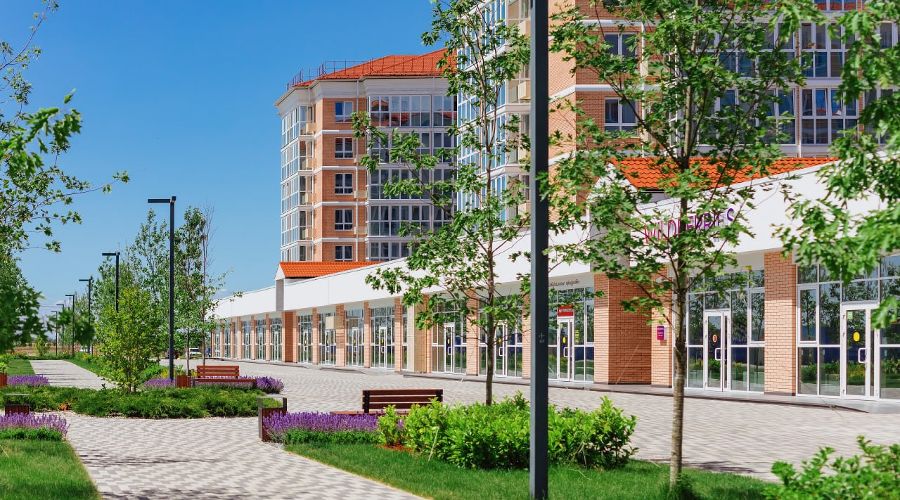 ЖК «Белые Росы» в станице Динской &copy;&nbsp;Фото предоставлено пресс-службой компании &laquo;ЮгСтройИмпериал&raquo;