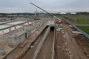 Cтройка нового стадиона ФК «Краснодар» &copy;&nbsp;Фото Евгения Таранжина