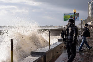 Шторм в Сочи &copy;&nbsp;Нина Зотина, ЮГА.ру