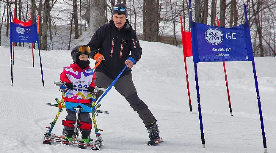 Занятия с детьми с ограниченными возможностями &copy;&nbsp;Фото с личной страницы Андрея Баталова в фейсбуке, facebook.com/andrey.batalov