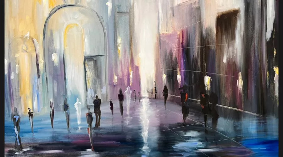  &copy;&nbsp;Работа Карины Помазан, скриншот фото из письма от пресс-службы музея имени Коваленко