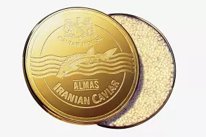 Белая икра белуги &copy;&nbsp;Фото с сайта richandloaded.com