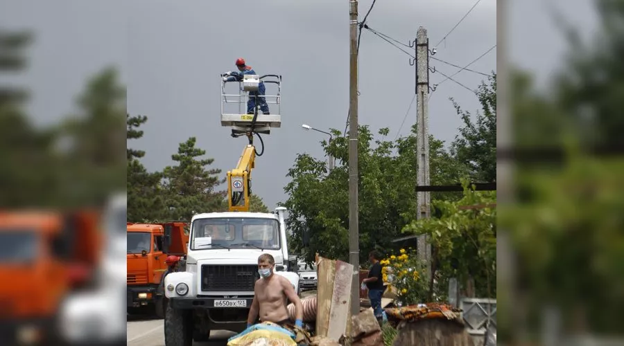 Ликвидация последствий наводнения в Крымске &copy;&nbsp;Влад Александров, ЮГА.ру