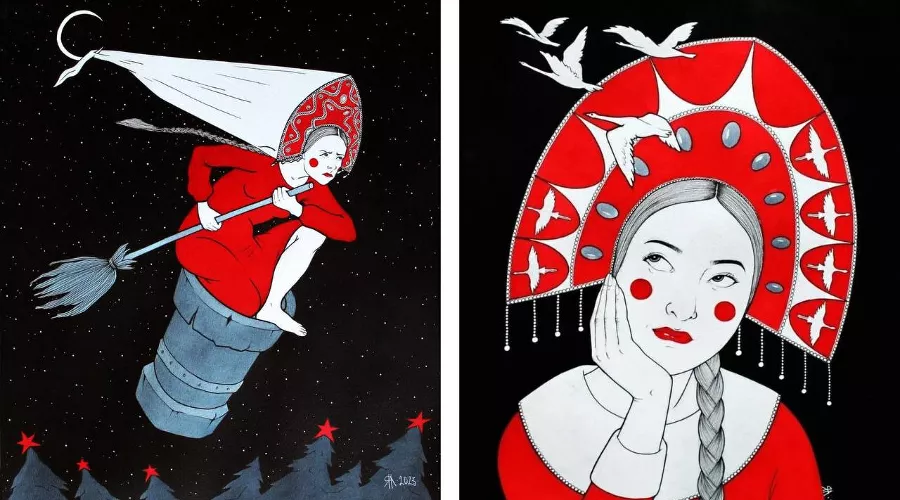  &copy;&nbsp;Коллаж из картин художницы Яны Антоновой