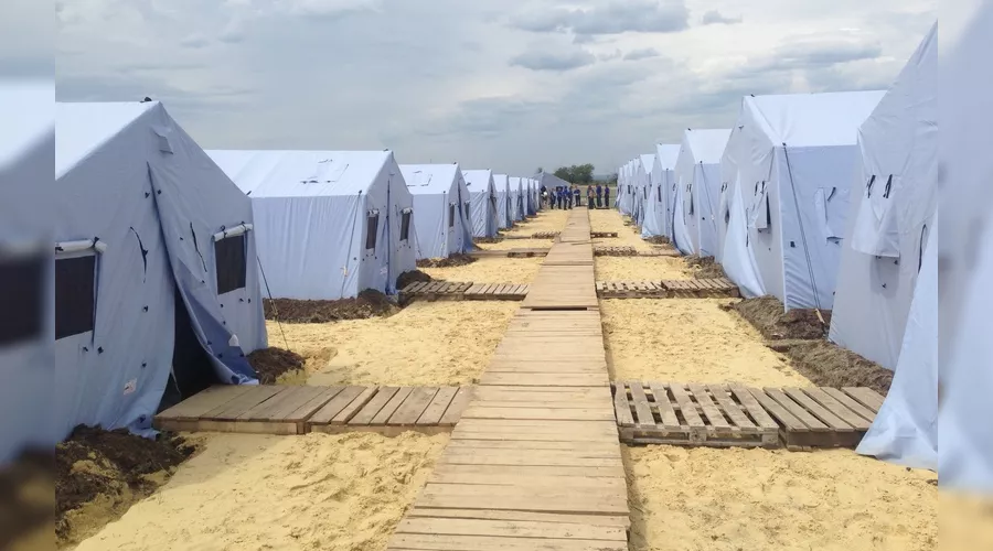 Новый лагерь беженцев в г. Донецке Ростовской области &copy;&nbsp;Сергей Бурцев