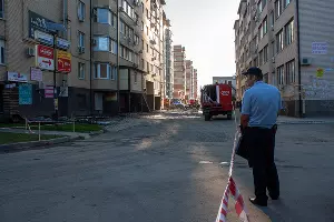 В Краснодаре в ночном пожаре в многоэтажке сгорело 64 квартиры &copy;&nbsp;Фото Дмитрия Пославского, Юга.ру