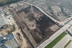 Cтройка нового стадиона ФК «Краснодар» &copy;&nbsp;Фото Евгения Таранжина