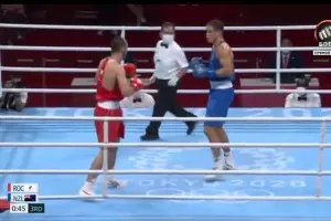  &copy;&nbsp;Скриншот трансляции боя &laquo;Матч ТВ&raquo;