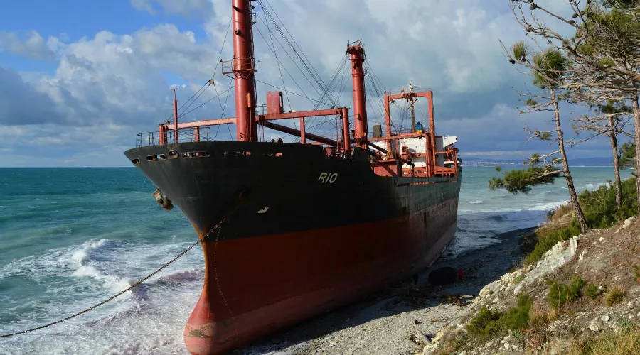 Сухогруз «Rio» &copy;&nbsp;Фото SegaBlackSea, instagram.com/segablacksea