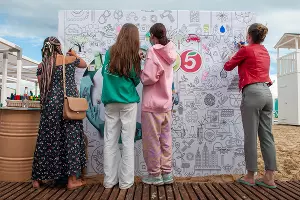 Garnier и &laquo;Пятёрочка&raquo; открыли в Анапе первый экопляж &copy;&nbsp;Фото Дмитрия Пославского, Юга.ру