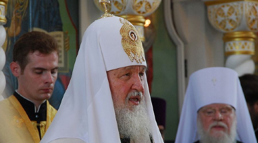 Патриарх Кирилл в Крымске © Фото Николая Ильина