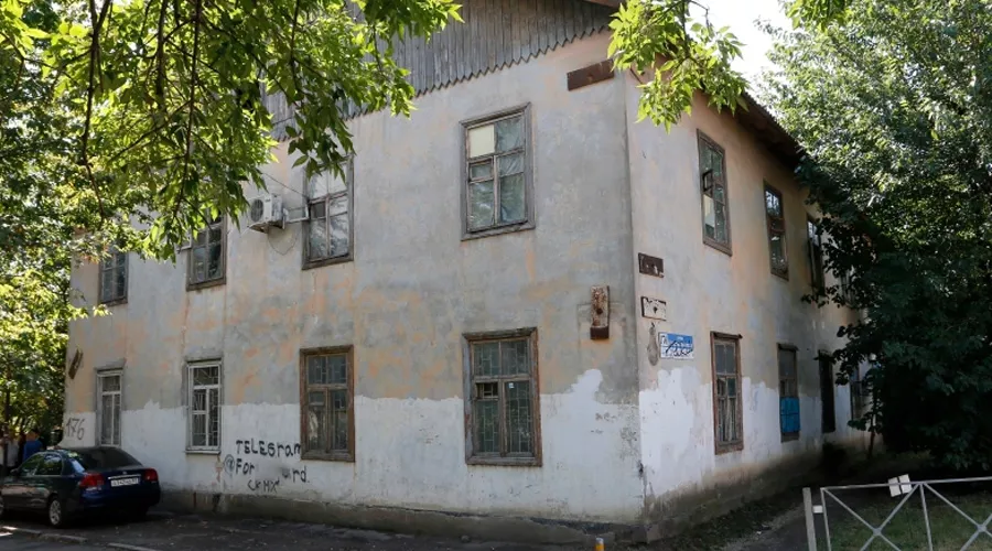 Аварийный дом по ул. Новороссийской, 176 &copy;&nbsp;Фото предоставлено пресс-службой администрации Краснодара