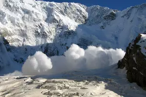 Сход лавины &copy;&nbsp;Фото Юга.ру