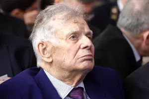 Жорес Алферов на пленарном заседании XI съезда Российского союза ректоров &copy;&nbsp;Фото Михаила Метцеля, kremlin.ru