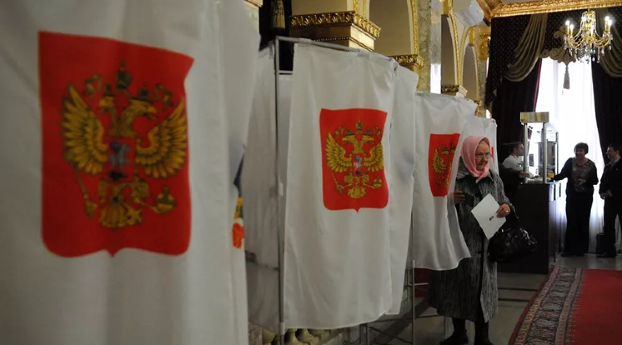 Выборы президента РФ в Краснодаре &copy;&nbsp;Елена Синеок. ЮГА.ру