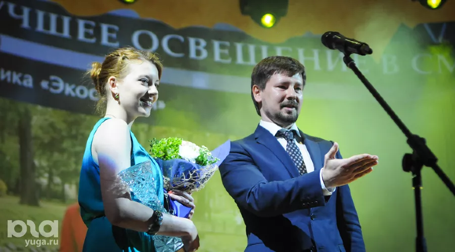 Вручение премии "Хрустальный компас" в Краснодаре &copy;&nbsp;Елена Синеок, ЮГА.ру