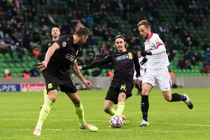 Матч «Краснодар» — «Севилья», Краснодар, 25 ноября 2020 года &copy;&nbsp;Фото Елены Синеок, Юга.ру