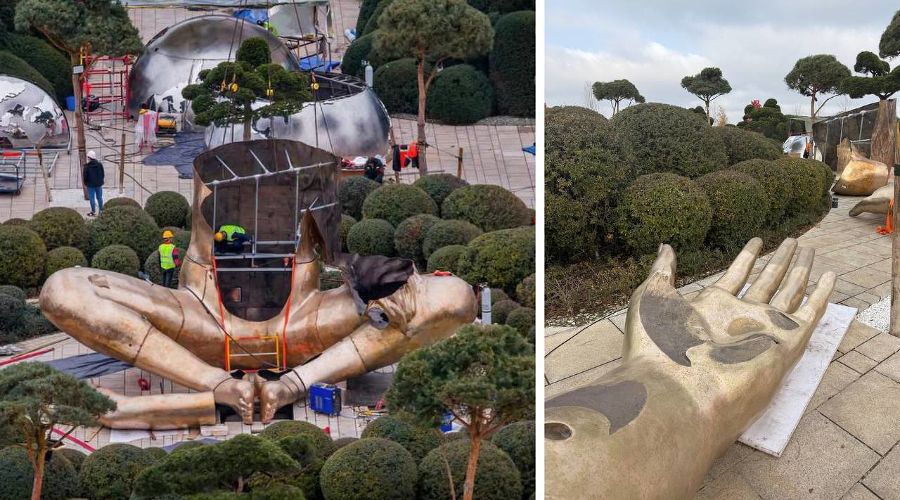  &copy;&nbsp;Коллаж из скриншотов фото из телеграм-канала &laquo;Парк Галицкого Краснодар&raquo;