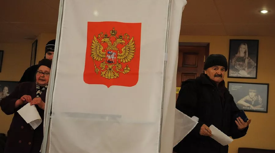 Выборы президента РФ в Краснодаре &copy;&nbsp;Елена Синеок. ЮГА.ру