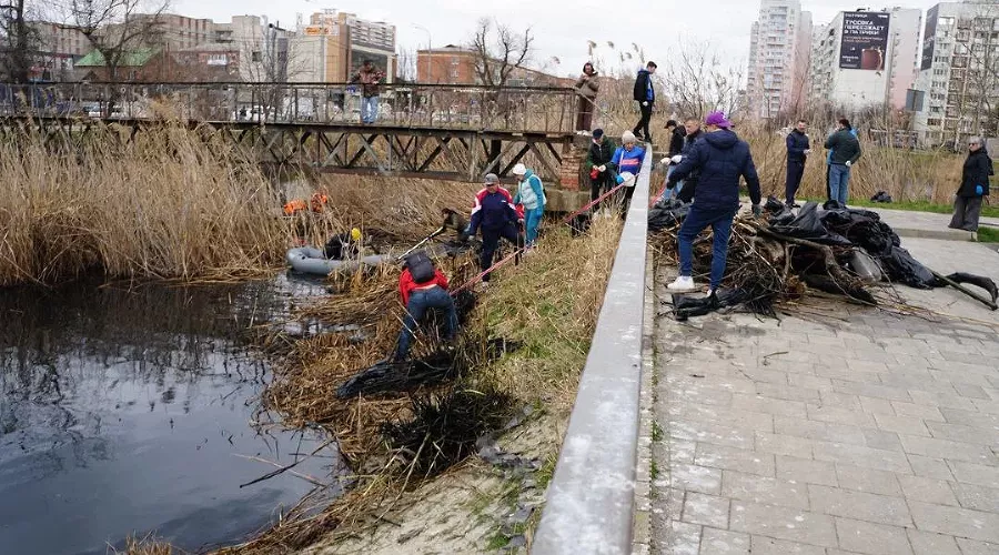  &copy;&nbsp;Фото предоставил Юга.ру телеграм-канал &laquo;Очистка и зарыбление Карасунов&raquo;