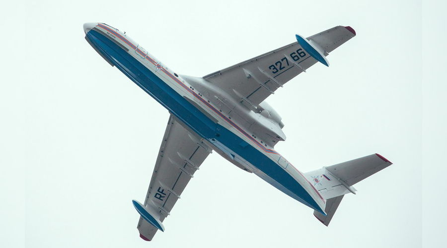 Самолет-амфибия Бе-200 © Фото с сайта ТАНТК им. Г.М. Бериева, http://beriev.com/