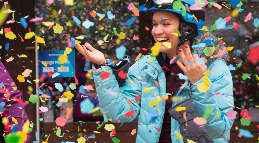 Анастасия Веретенникова из Ростова-на-Дону © Фото пресс-службы курорта «Роза Хутор»