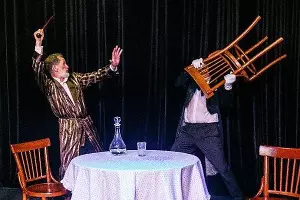 Спектакль в &laquo;Черном театре DREAM&raquo; &copy;&nbsp;Фото из архива &laquo;Черного театра DREAM&raquo;