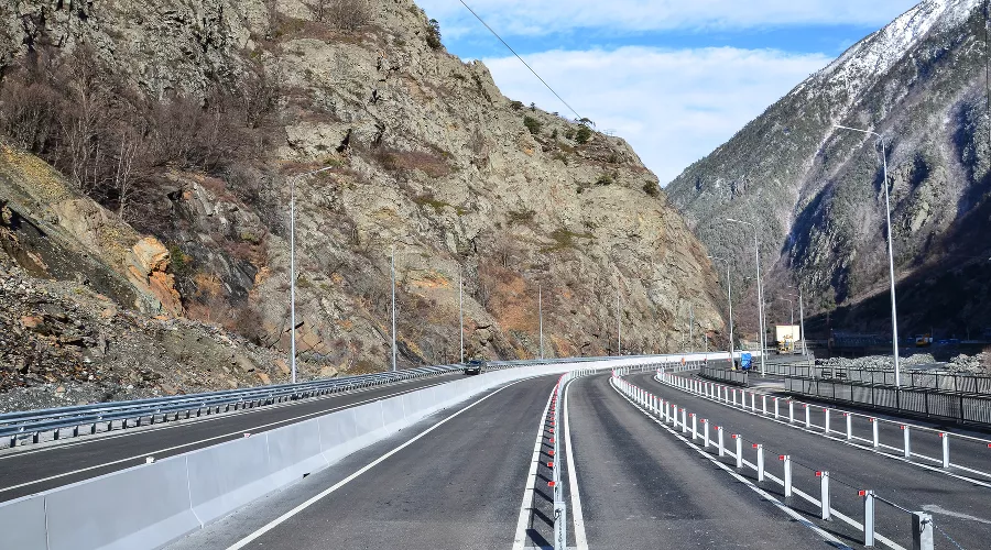 Военно-Грузинская дорога &copy;&nbsp;Фото пресс-службы ФКУ Упрдор &laquo;Кавказ&raquo;