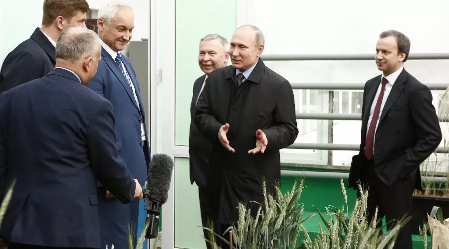 Владимир Путин на Всероссийском форуме сельхозпроизводителей &copy;&nbsp;Фото Юга.ру