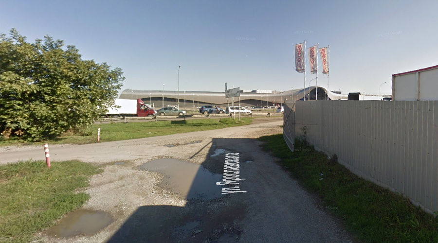 Пересечение улиц им. Ярославского и Крылатой © Скриншот с сайта Google.com/maps