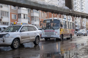 В Краснодаре начали строить трамвайную линию на улице Московской &copy;&nbsp;Фото Дмитрия Пославского, Юга.ру