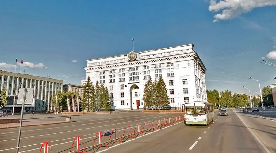 Администрация Кемеровской области &copy;&nbsp;Скриншот панорамы карт &laquo;Яндекса&raquo;