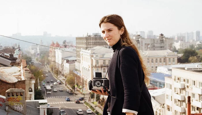 Лера Круглова в центре Ростова-на-Дону &copy;&nbsp;Фото Виктории Югай